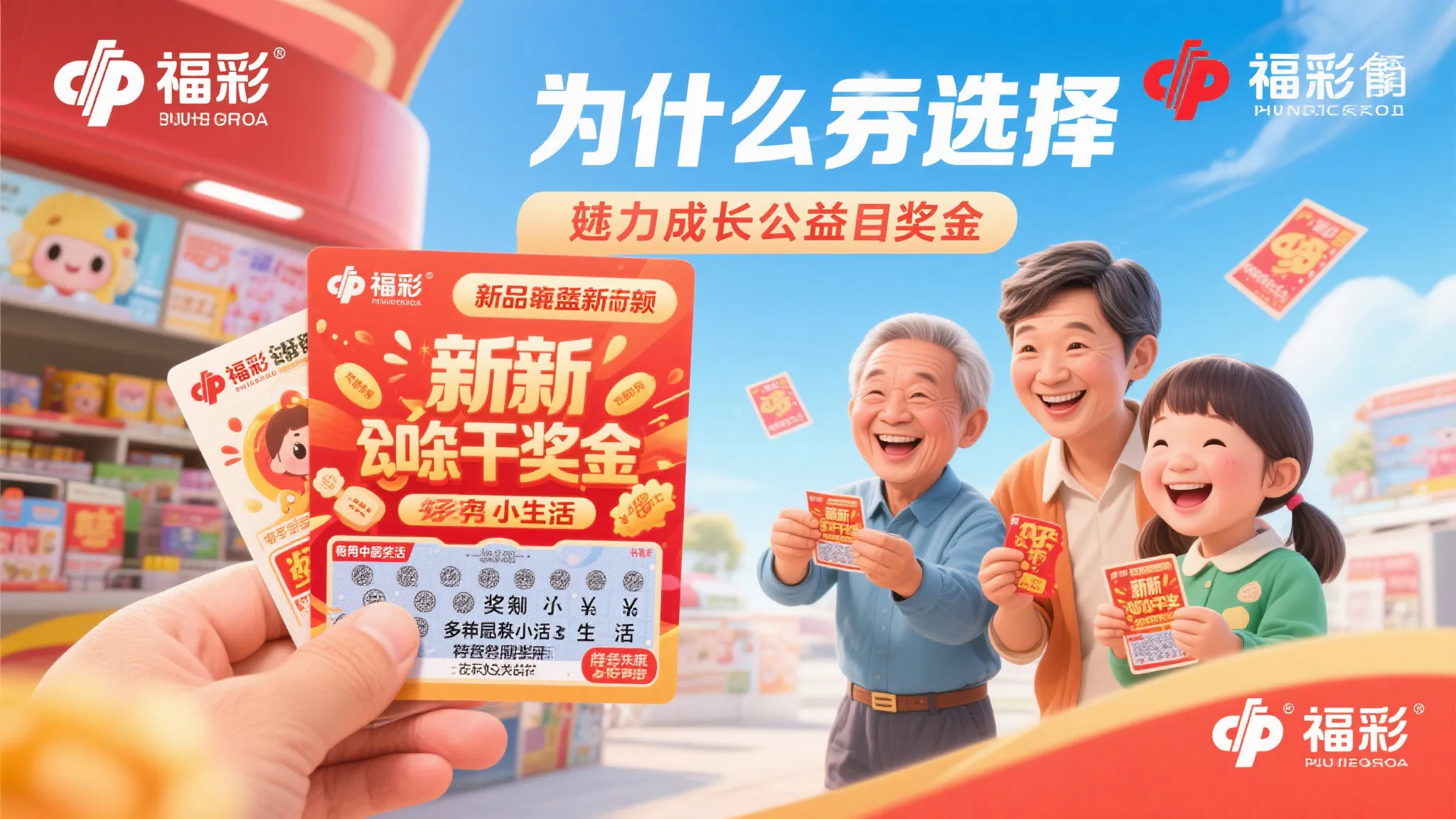福彩刮刮乐焕新来袭 欢乐相逢邀您体验