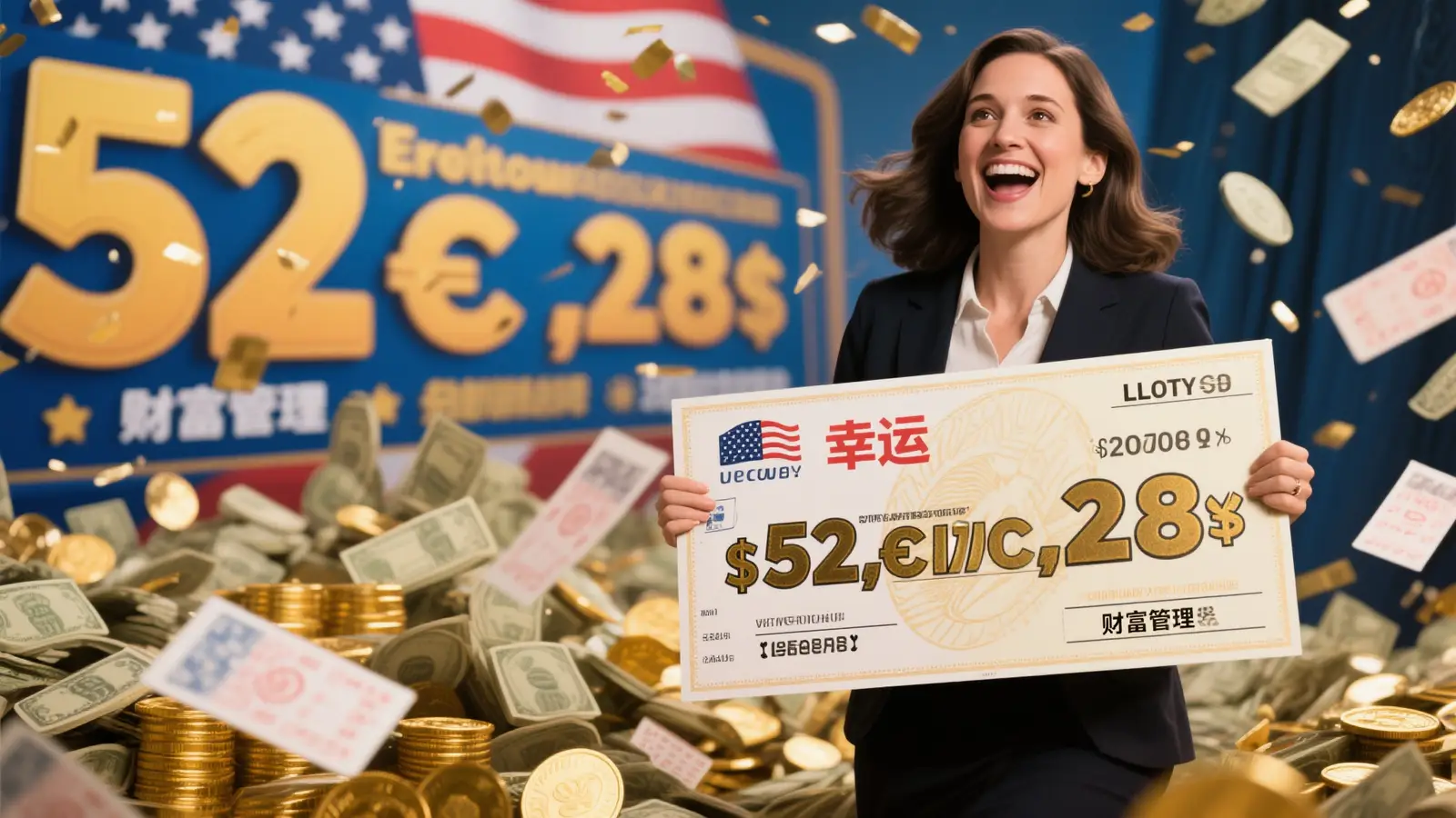 女分析师喜中52亿大奖泪崩，净赚28亿决定提前退休
