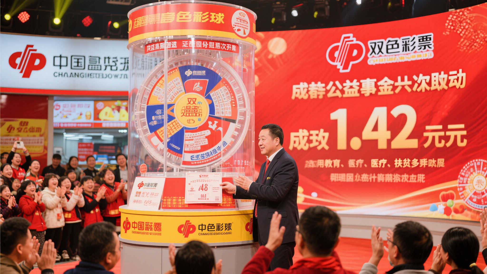 双色球2025-027期豪送13注一等奖，公益金达1.42亿元